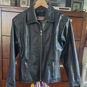 Wilsons Leather Classic Black Jacket "M"